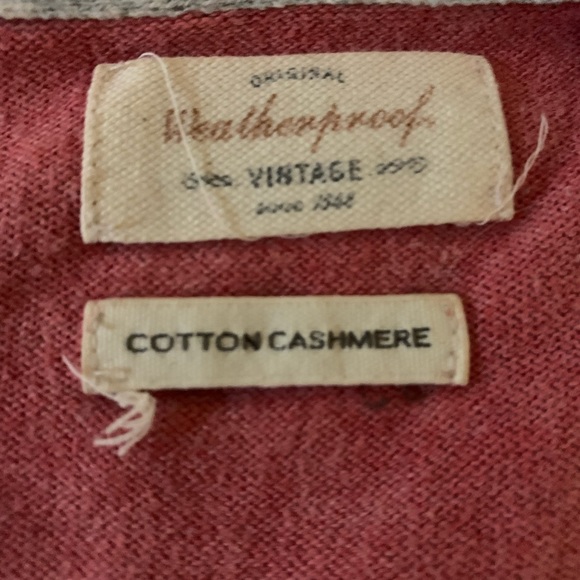 Vintage Style Red Men’s Sweater Size Medium - Picture 3 of 4